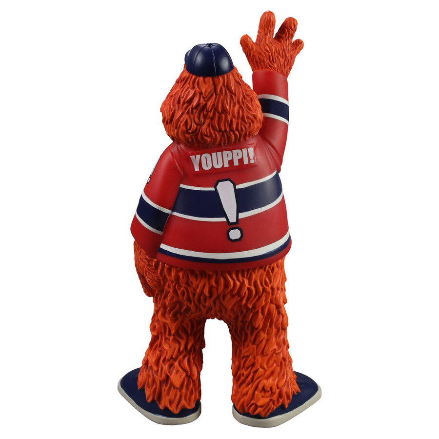 youppi canadiens de montréal figurine mascotte en vinyle de 20 cm