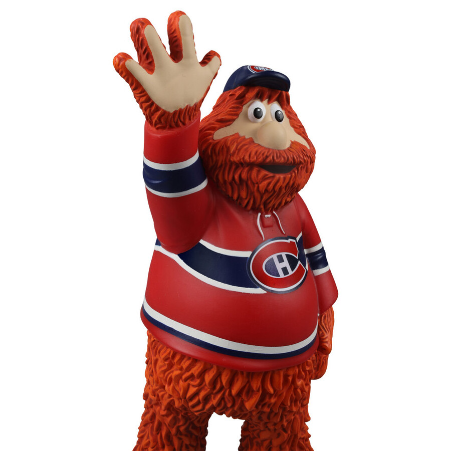 youppi canadiens de montréal figurine mascotte en vinyle de 20 cm