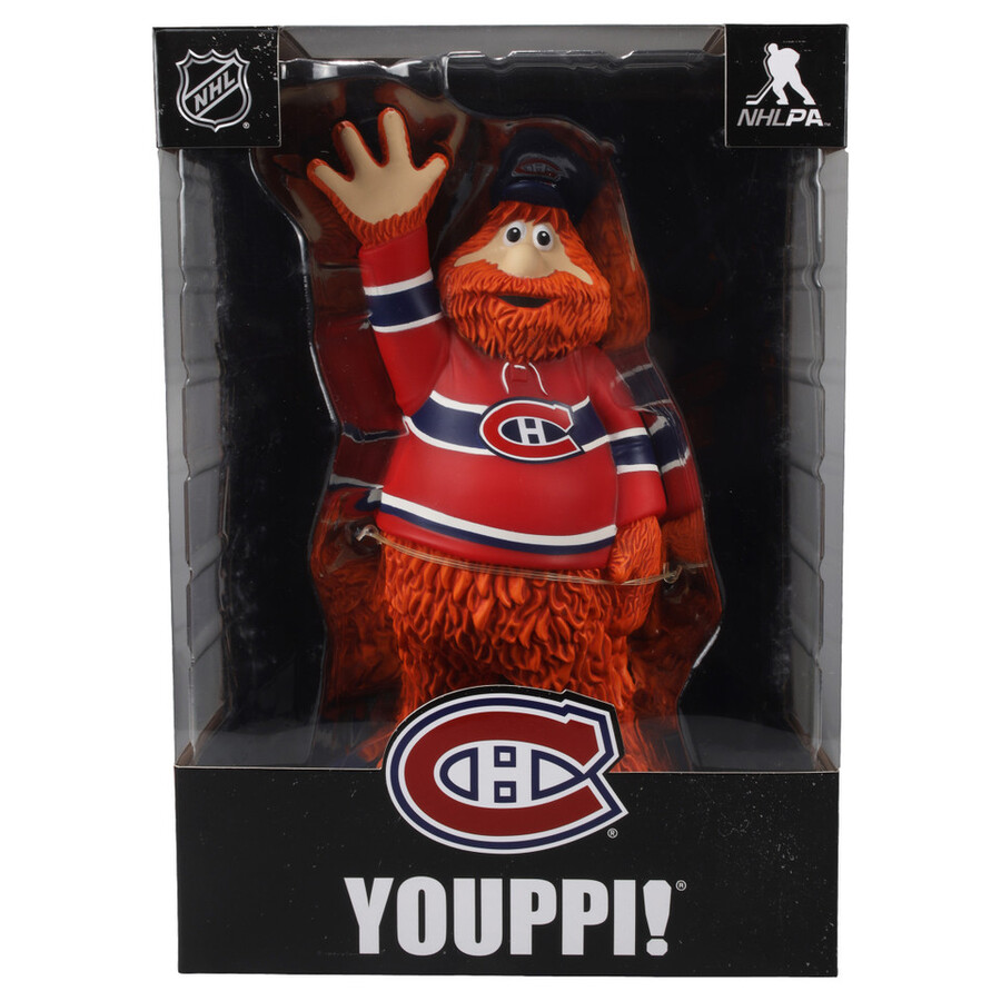 youppi canadiens de montréal figurine mascotte en vinyle de 20 cm