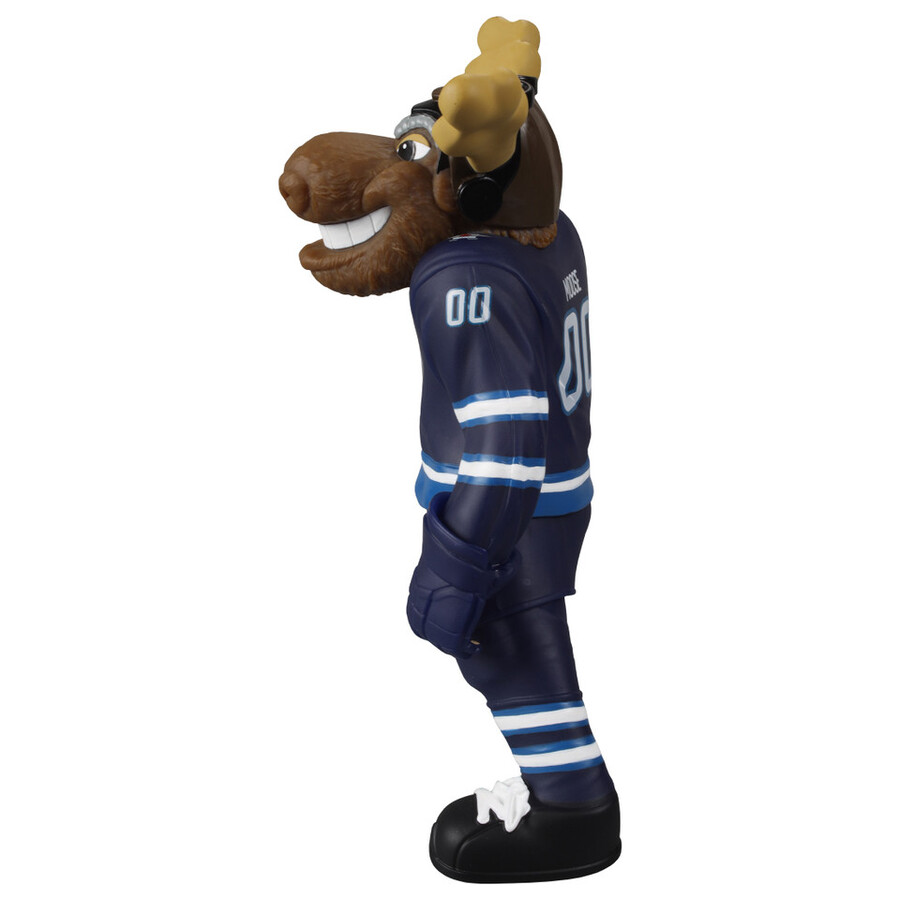 figurine mascotte moose winnipeg jets en vinyle de 20 cm 8 pouces de la lnh