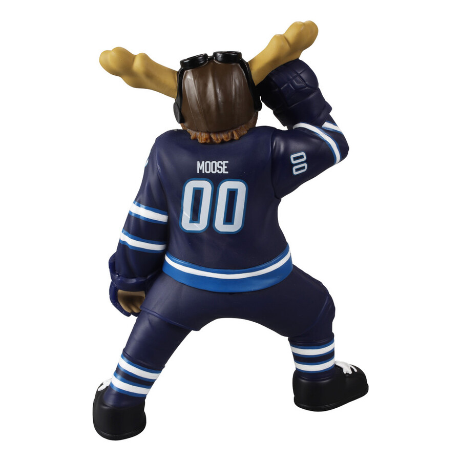 figurine mascotte moose winnipeg jets en vinyle de 20 cm 8 pouces de la lnh