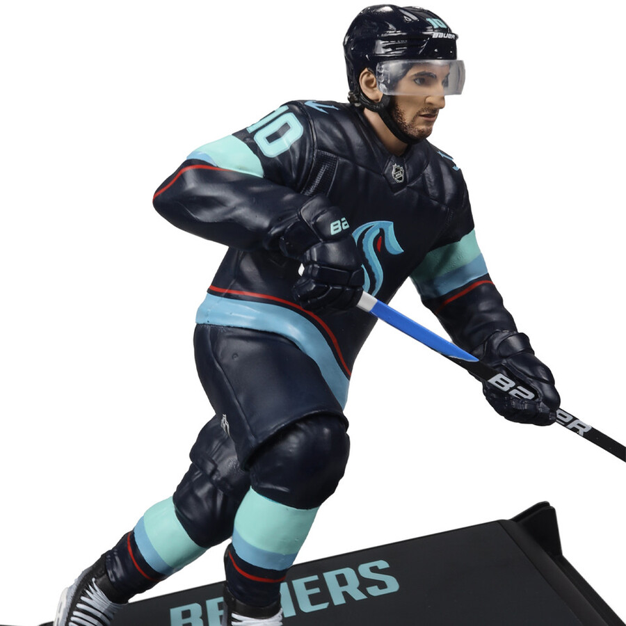figurine matty beniers seattle kraken nhl 7 - sélection sportive mcfarlane