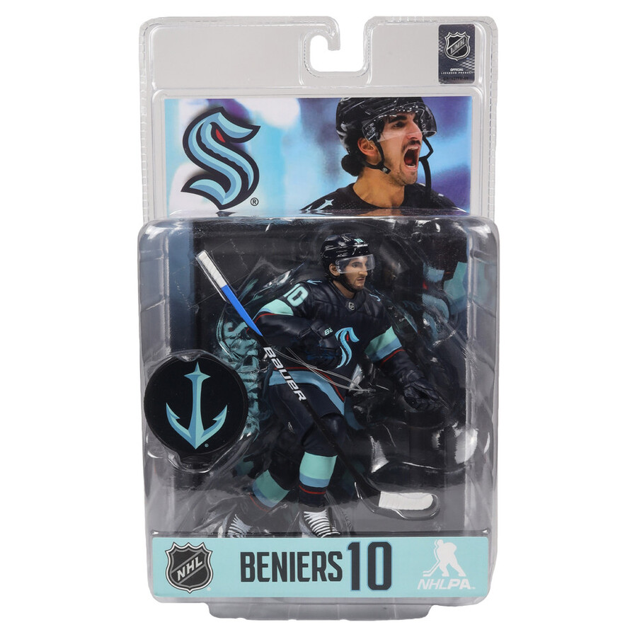 figurine matty beniers seattle kraken nhl 7 - sélection sportive mcfarlane