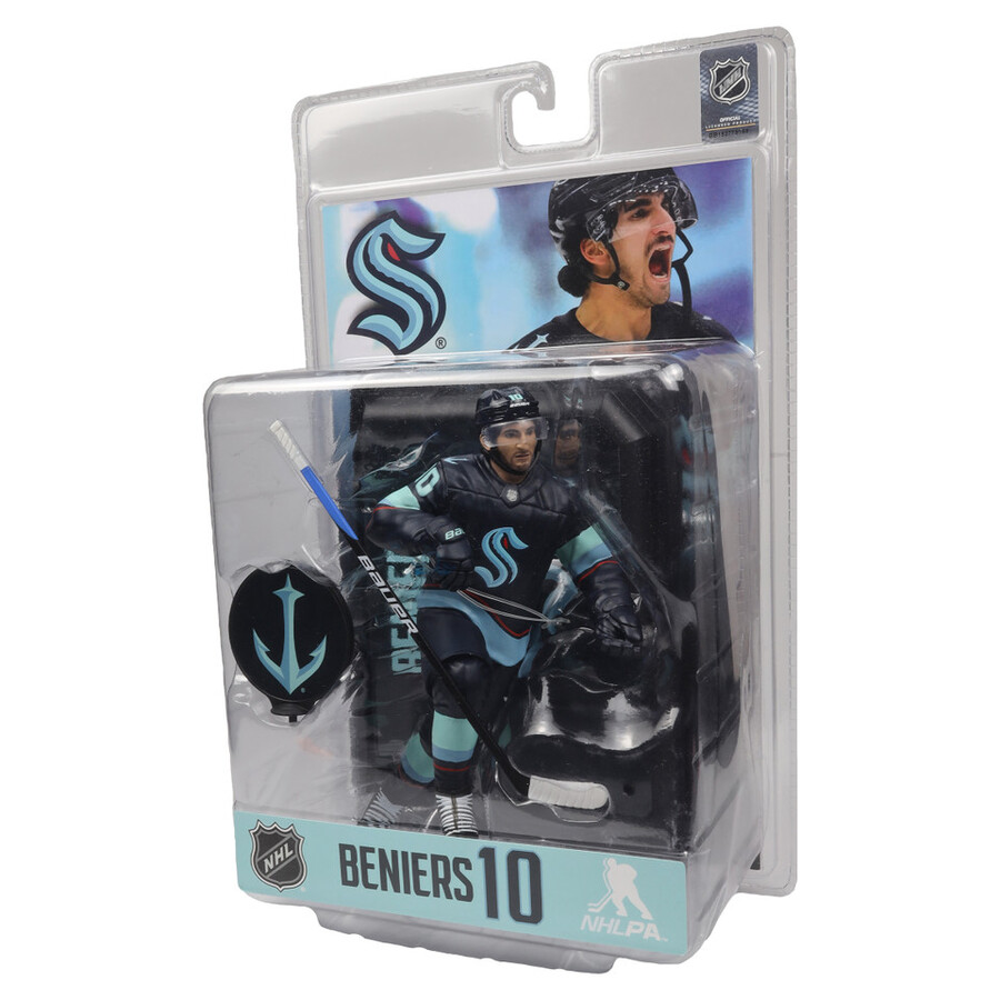 figurine matty beniers seattle kraken nhl 7 - sélection sportive mcfarlane