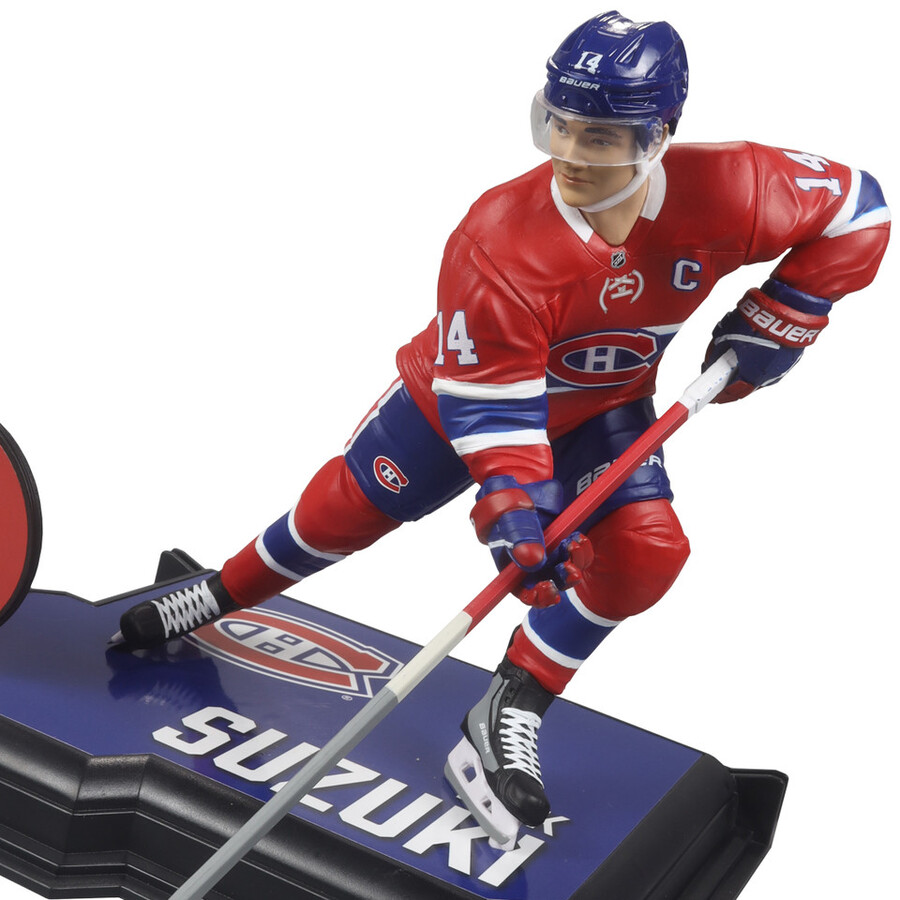 figurine nick suzuki canadiens de montréal lnh 7 pouces - sélection sportive mcfarlane
