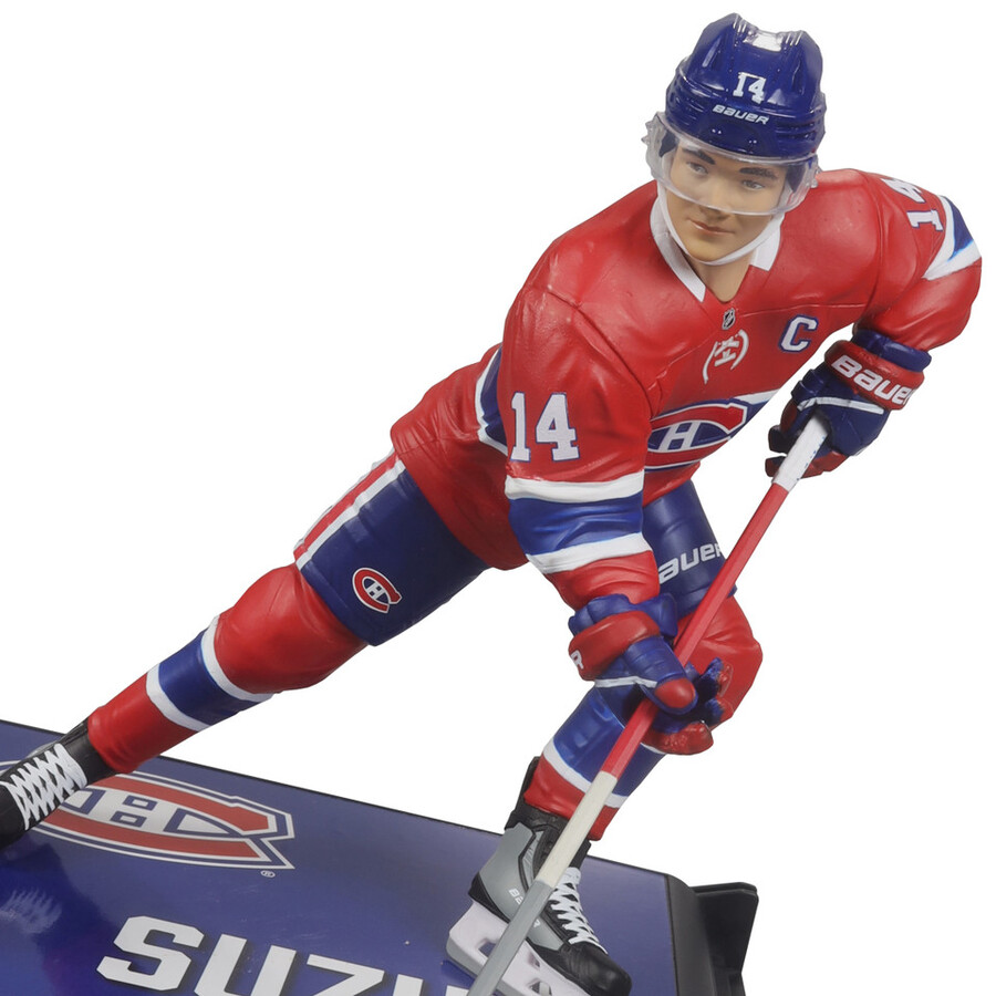 figurine nick suzuki canadiens de montréal lnh 7 pouces - sélection sportive mcfarlane