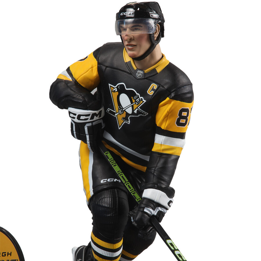 figurine sidney crosby penguins de pittsburgh lnh 7 pouces - sélection sportive mcfarlane