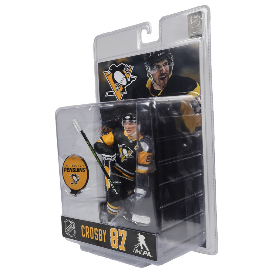 figurine sidney crosby penguins de pittsburgh lnh 7 pouces - sélection sportive mcfarlane