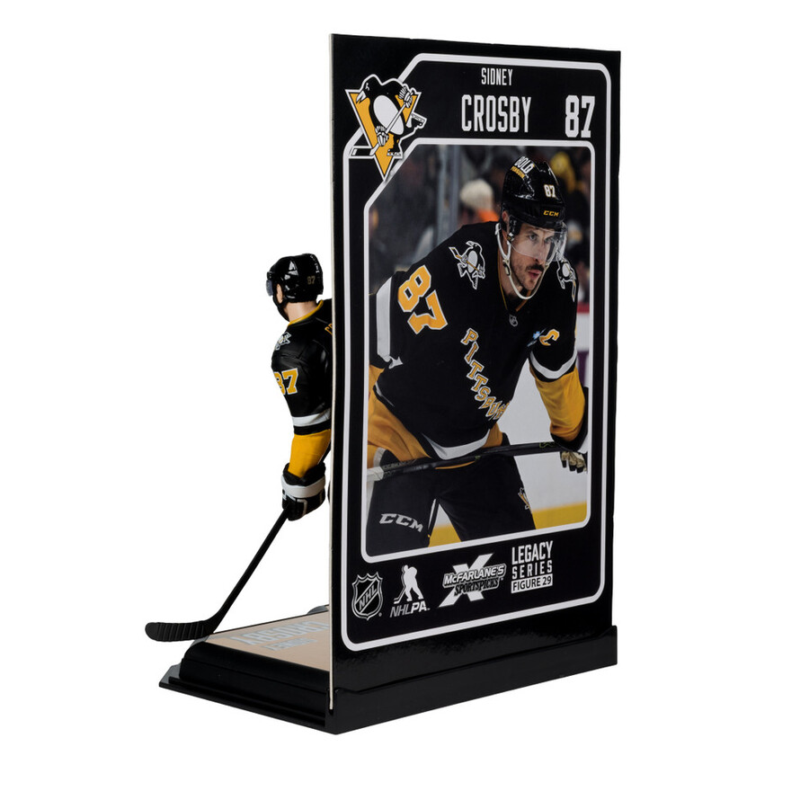 figurine sidney crosby penguins de pittsburgh new jersey lnh 7 pouces mcfarlanes sportspicks