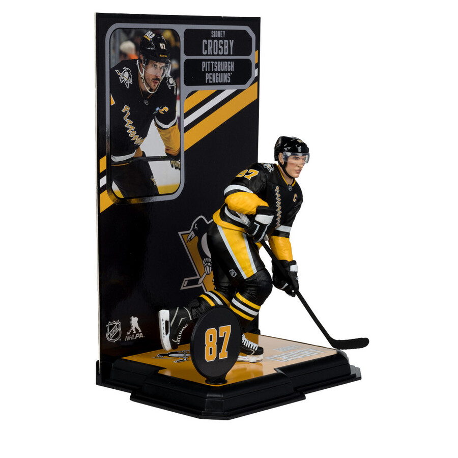 figurine sidney crosby penguins de pittsburgh new jersey lnh 7 pouces mcfarlanes sportspicks