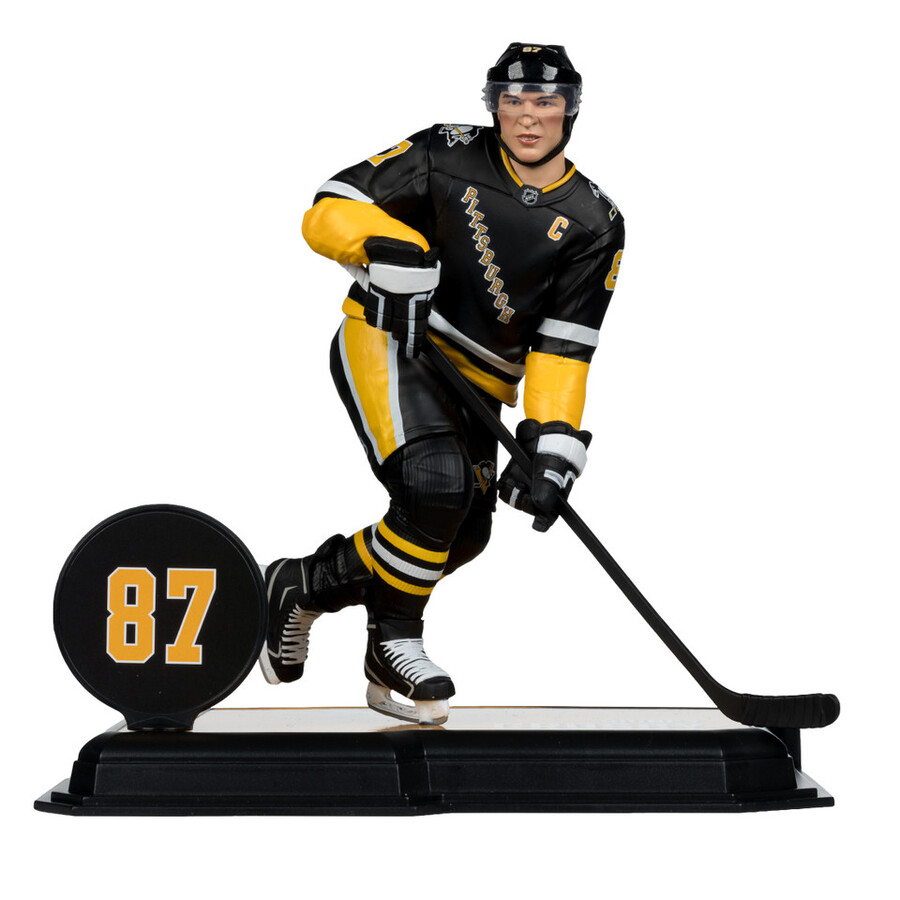 figurine sidney crosby penguins de pittsburgh new jersey lnh 7 pouces mcfarlanes sportspicks