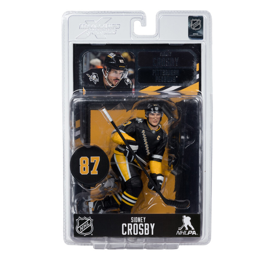 figurine sidney crosby penguins de pittsburgh new jersey lnh 7 pouces mcfarlanes sportspicks