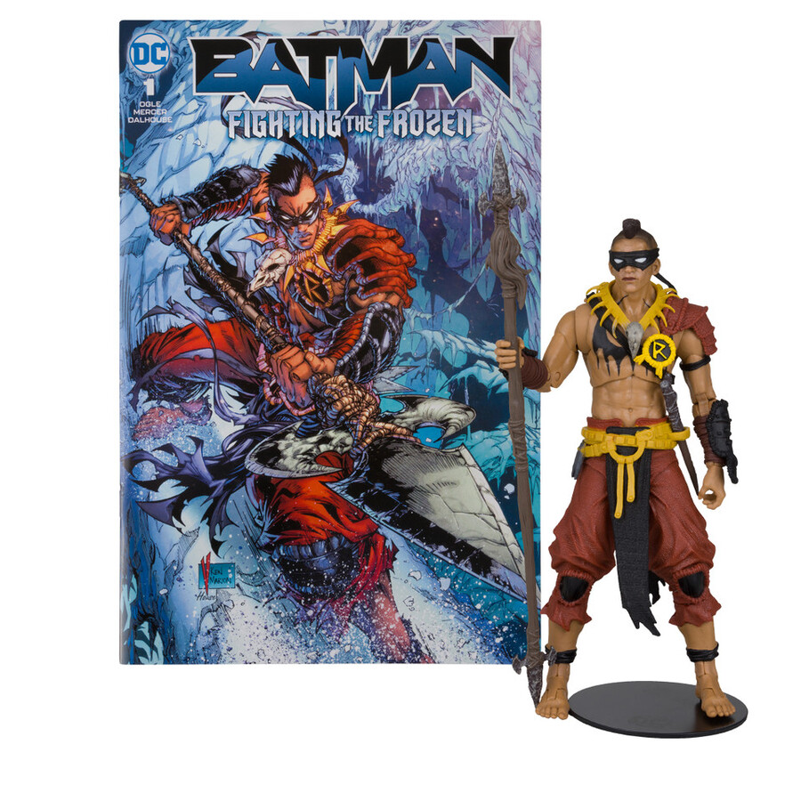 figurine robin avec batman combattant la bd frozen dc page punchers 7 pouces