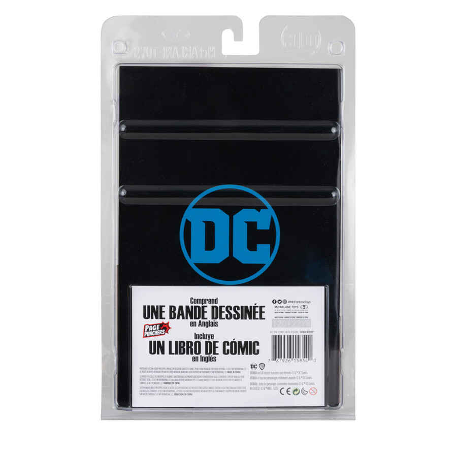 lot de 4 figurines dc page punchers wave 3 avec bandes dessinées 3