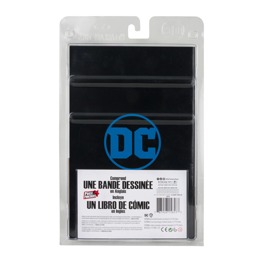 lot de 4 figurines dc page punchers wave 3 avec bandes dessinées 3
