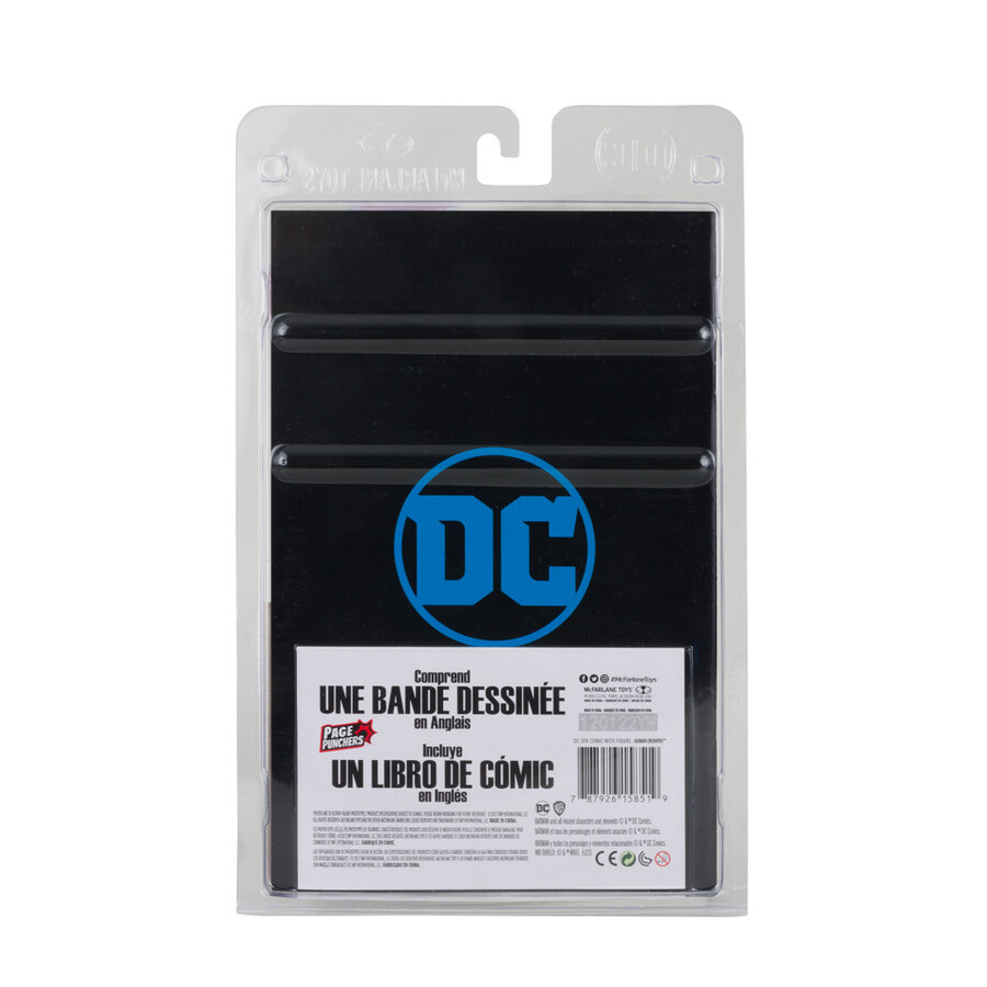lot de 4 figurines dc page punchers wave 3 avec bandes dessinées 3