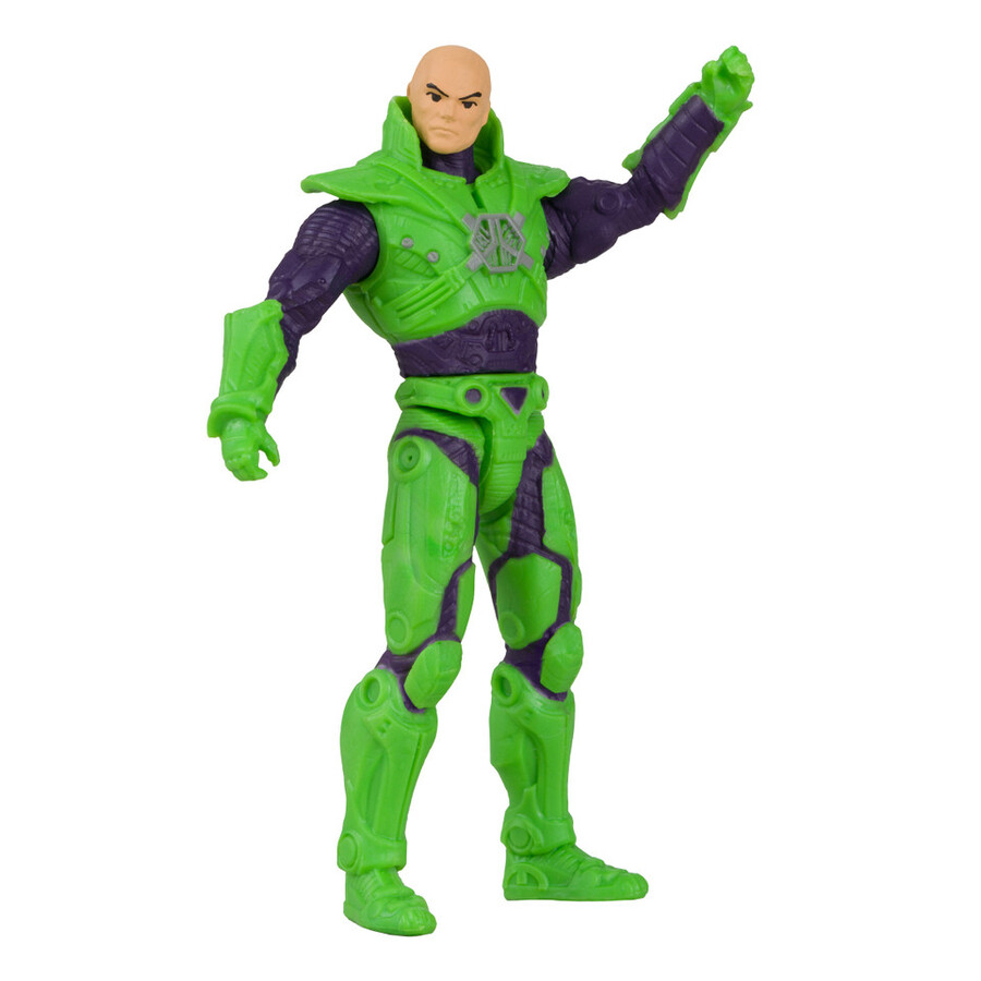 figurine lex luthor avec bd forever evil page punchers de 76 cm