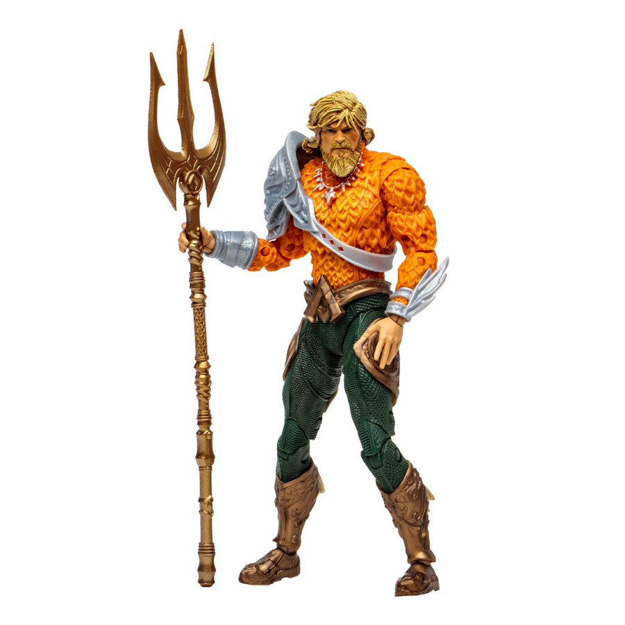 figurine aquaman avec bd dc page punchers 7 pouces
