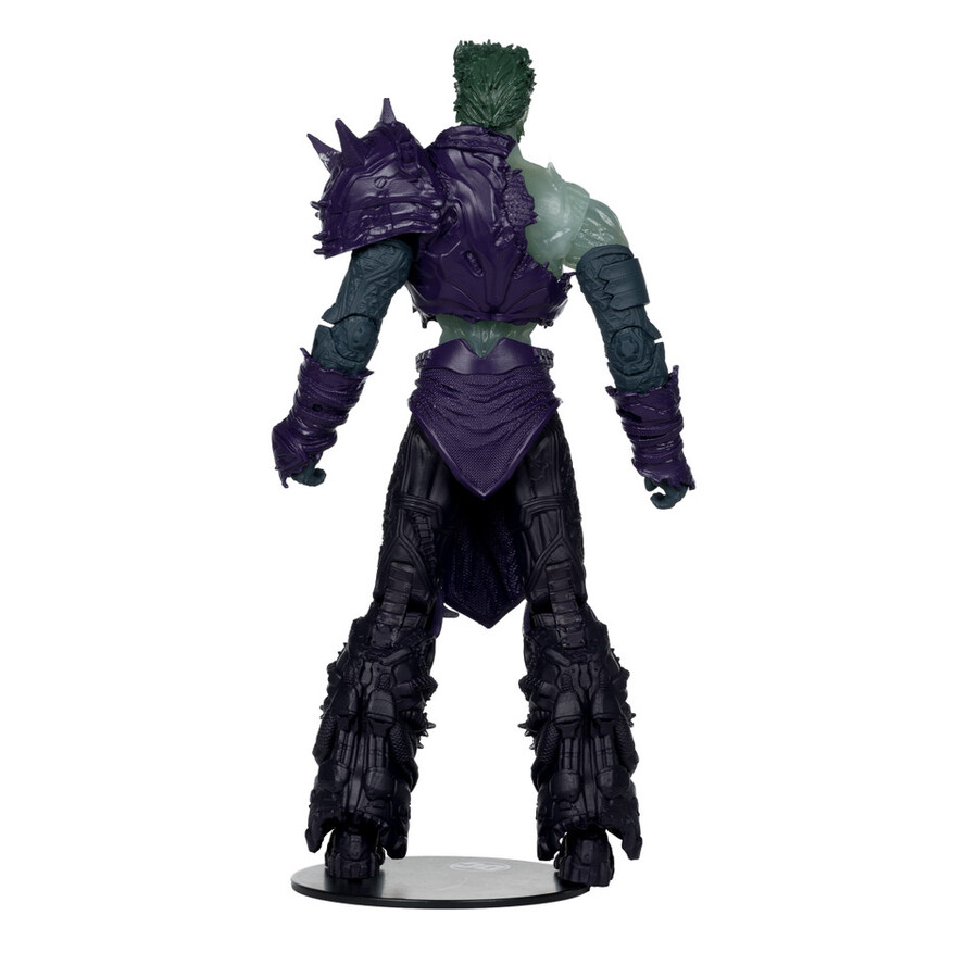 figurine de 18 cm du fantôme de zod avec bande dessinée dc page punchers les fantômes de krypton.