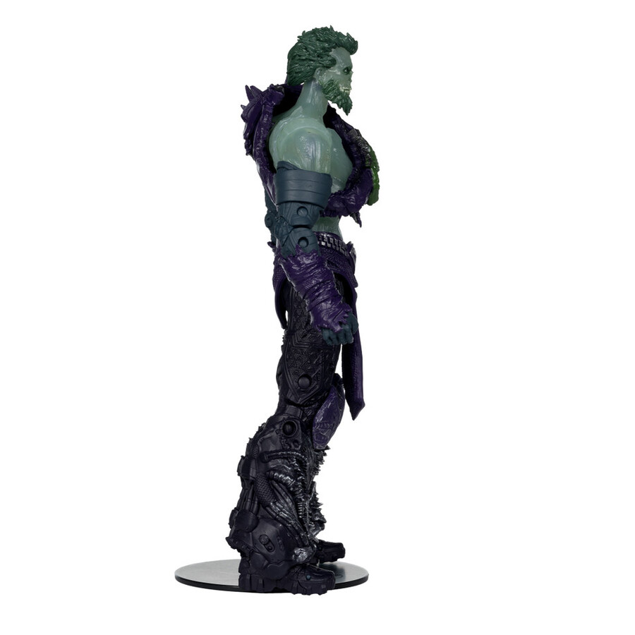 figurine de 18 cm du fantôme de zod avec bande dessinée dc page punchers les fantômes de krypton.