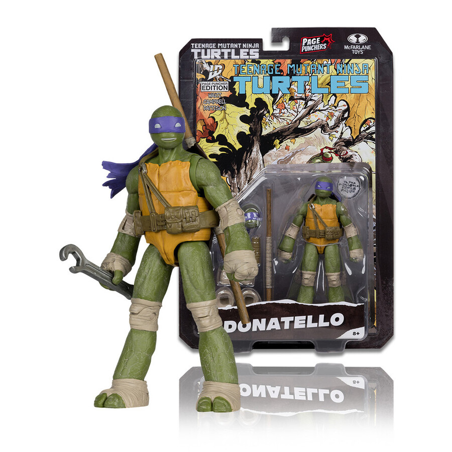 perforatrices page punchers lot de 4 figurines tortues ninja 127 cm avec bd