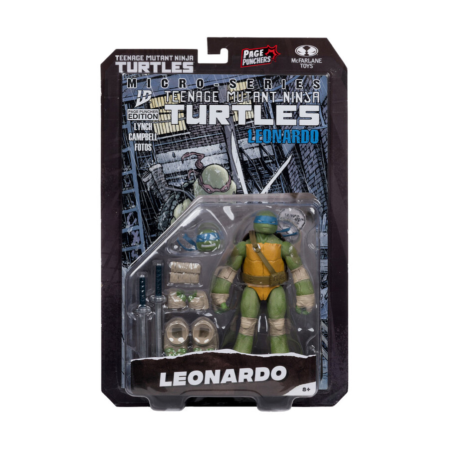 perforatrices page punchers lot de 4 figurines tortues ninja 127 cm avec bd