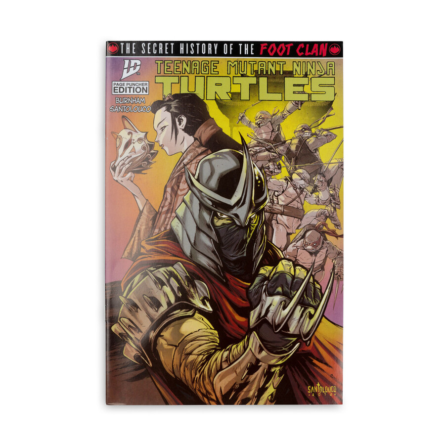 perforatrices page punchers lot de 4 figurines tortues ninja 127 cm avec bd