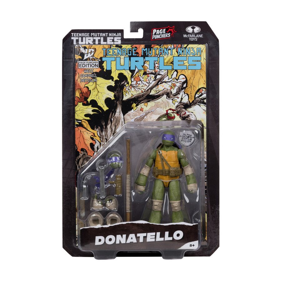 perforatrices page punchers lot de 4 figurines tortues ninja 127 cm avec bd