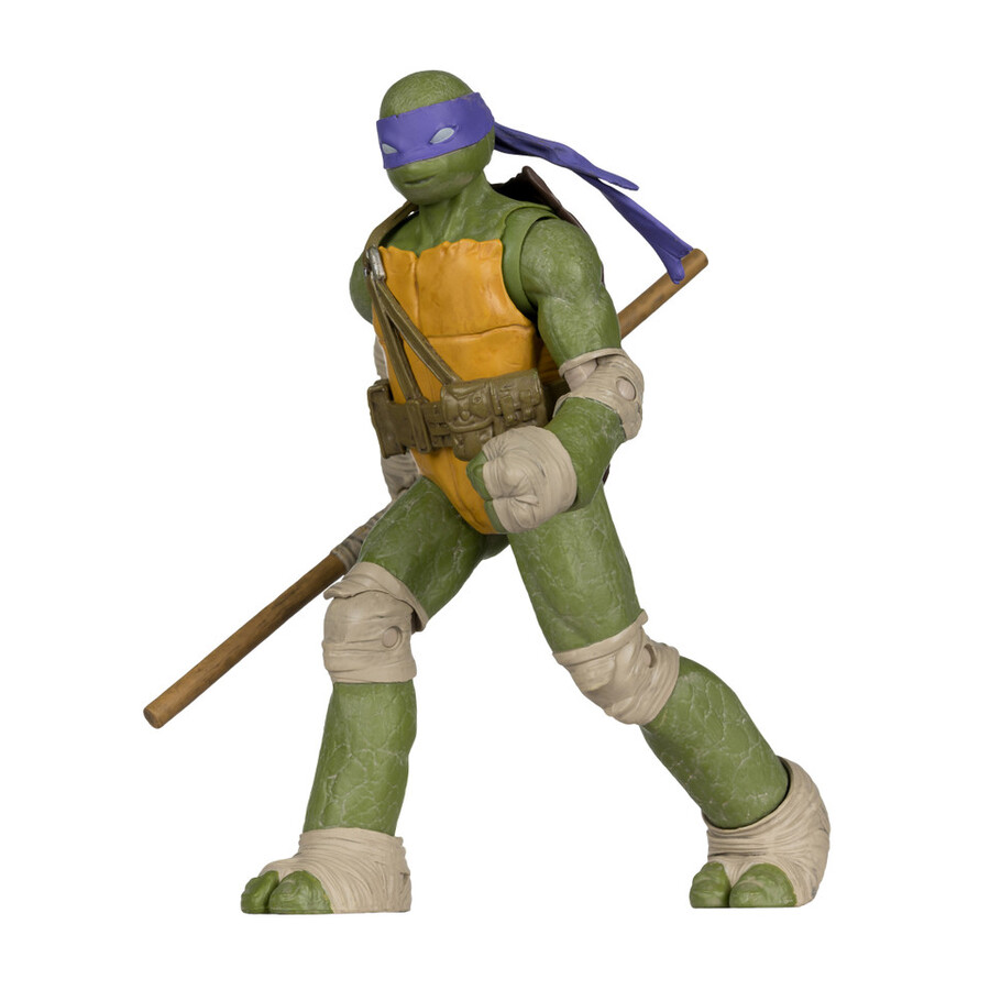 figurine donatello page punchers les tortues ninja de 125 cm avec bd