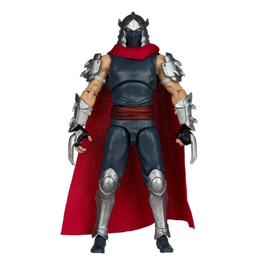 figurine shredder page punchers tortues ninja de 125 cm avec bd