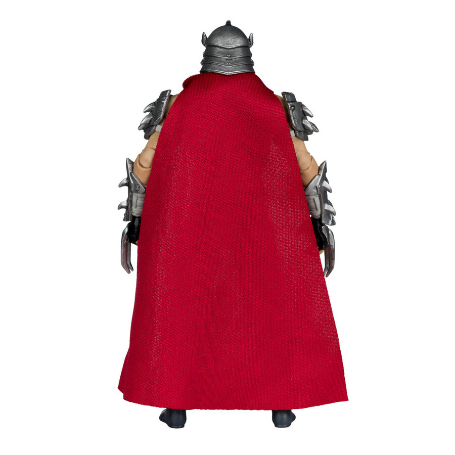 figurine shredder page punchers tortues ninja de 125 cm avec bd