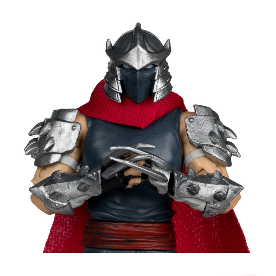 figurine shredder page punchers tortues ninja de 125 cm avec bd