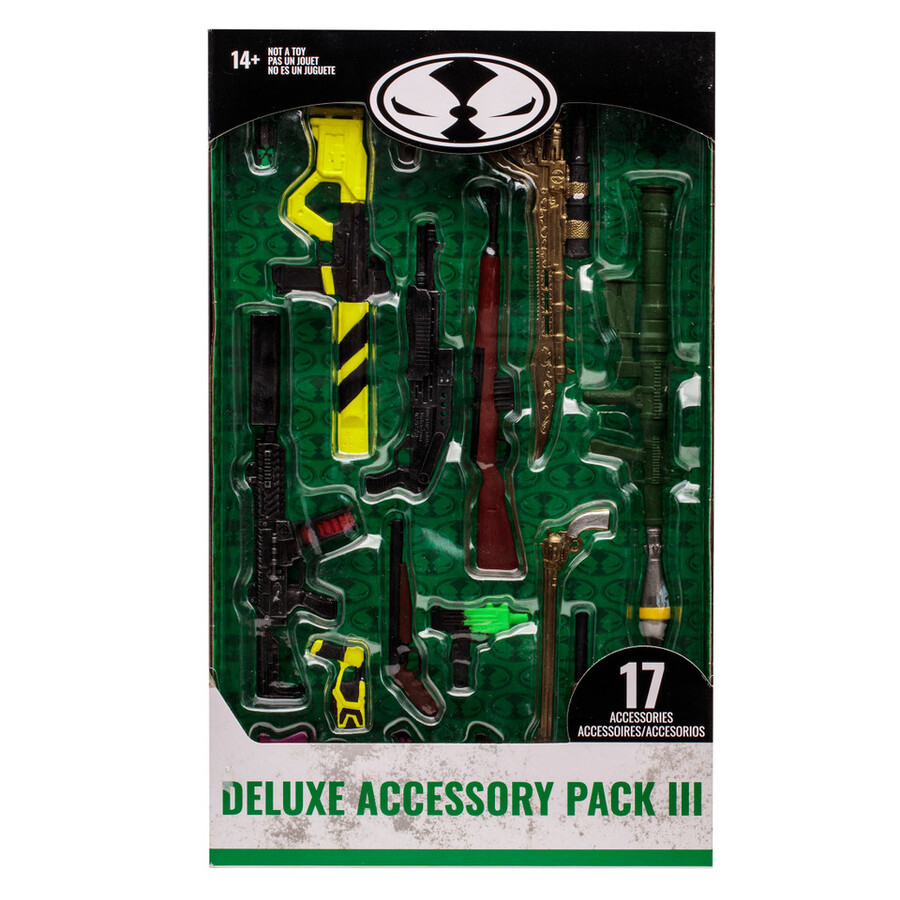 pack daccessoires n° 3 17 pièces - boîte de 18 pièces - exclusivité mcfarlane toys store
