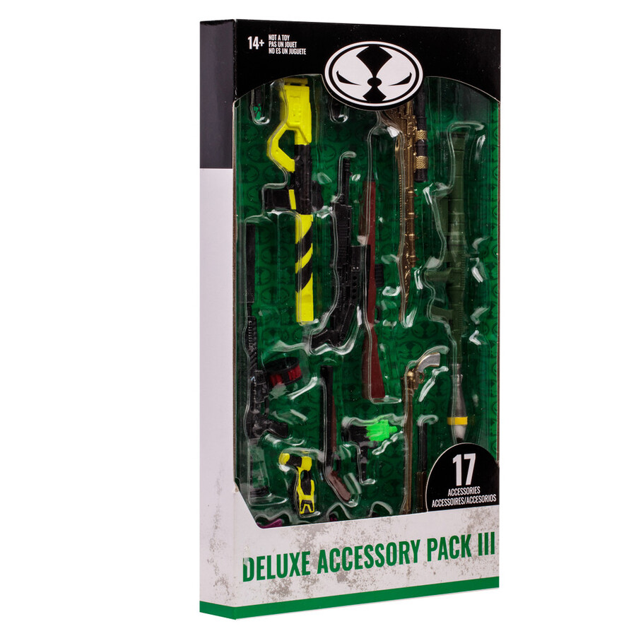 pack daccessoires n° 3 17 pièces - boîte de 18 pièces - exclusivité mcfarlane toys store