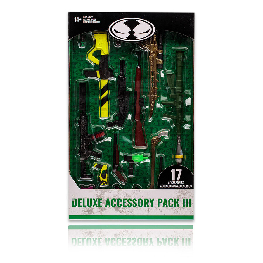 lot de 2 ensembles daccessoires n° 2 et n° 3 34 pièces - exclusivités mcfarlane toys store