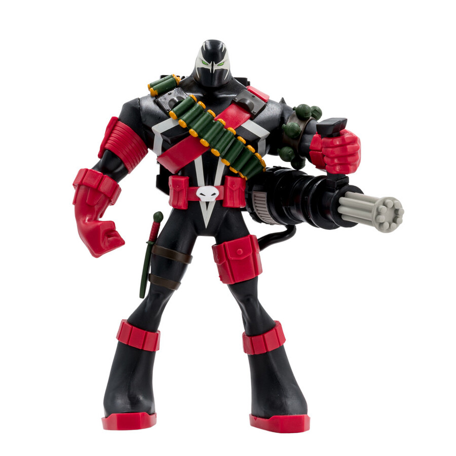 figurine commando spawn remasterisée numériquement 18 cm - 30e anniversaire de mcfarlane toys