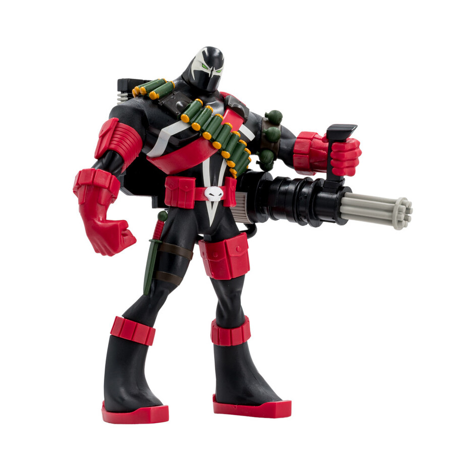 figurine commando spawn remasterisée numériquement 18 cm - 30e anniversaire de mcfarlane toys