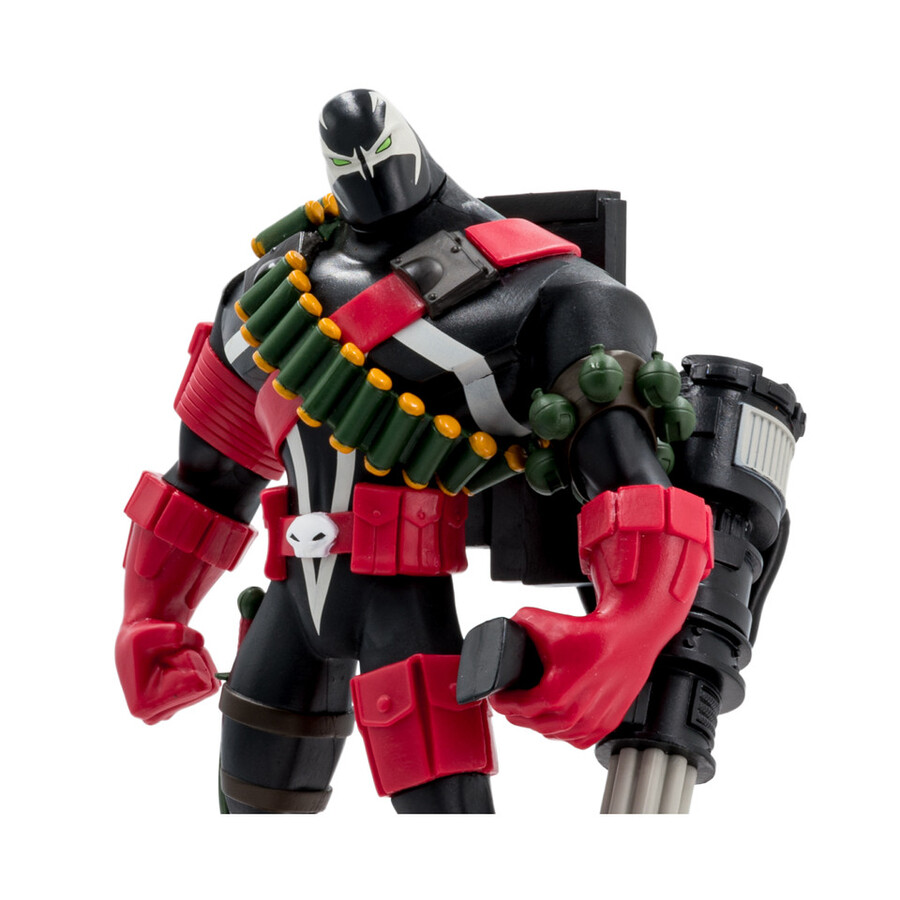 figurine commando spawn remasterisée numériquement 18 cm - 30e anniversaire de mcfarlane toys