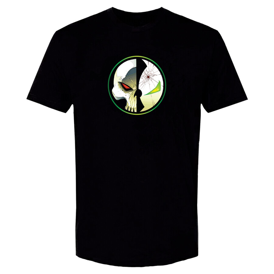 t-shirt noir spawn 12 skull orb exclusivité mts