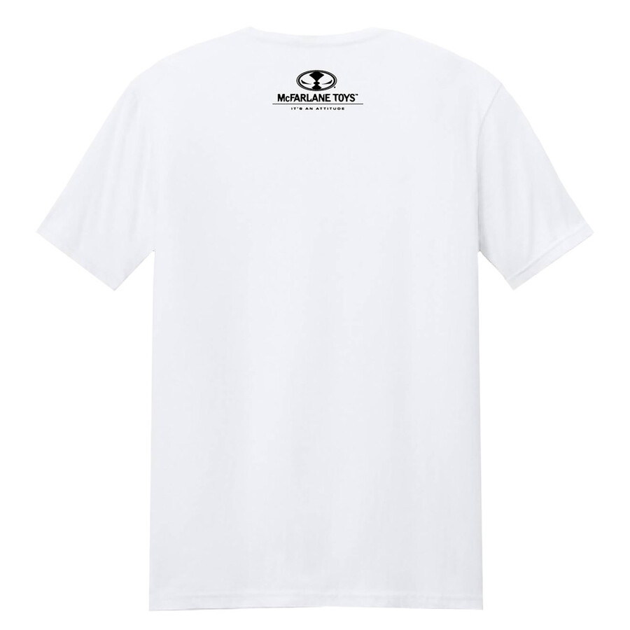 t-shirt blanc exclusif mts édition limitée spawn comic 301 figurine record