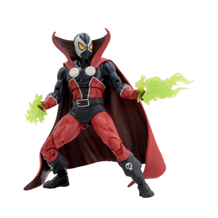 spawn et todd mcfarlane spawn - coffret de 2 figurines de 18 cm - 30e anniversaire de mcfarlane toys