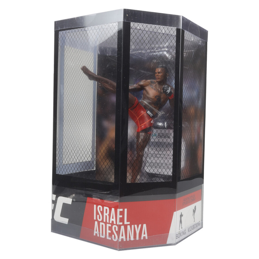 figurine israel adesanya ufc de 18 cm 7 pouces mcfarlanes sportspicks avec objet de collection numérique