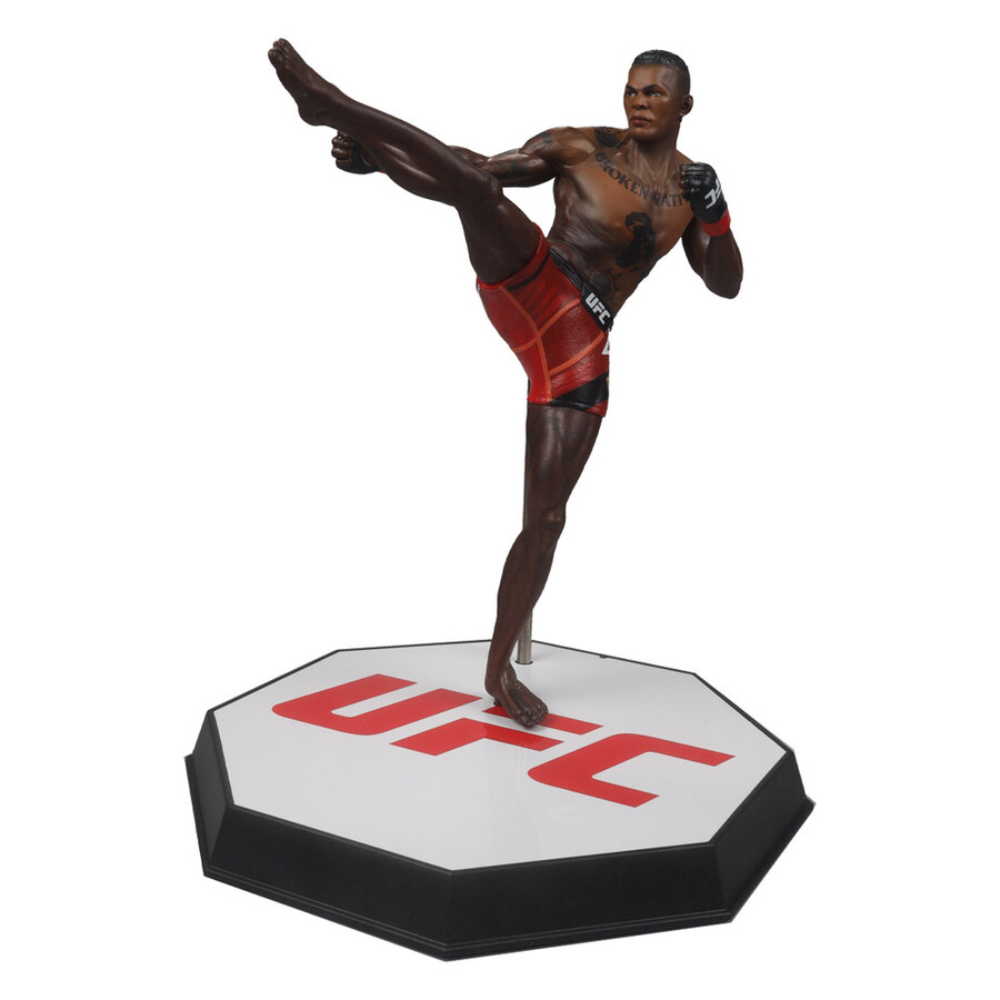 figurine israel adesanya ufc de 18 cm 7 pouces mcfarlanes sportspicks avec objet de collection numérique