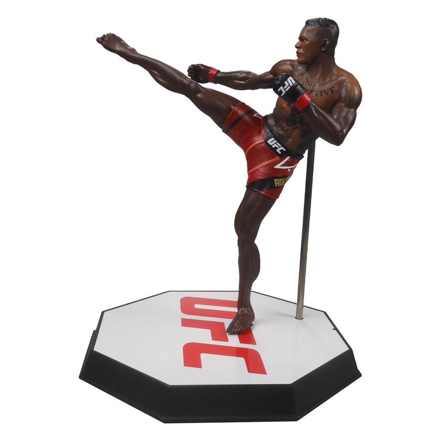 figurine israel adesanya ufc de 18 cm 7 pouces mcfarlanes sportspicks avec objet de collection numérique