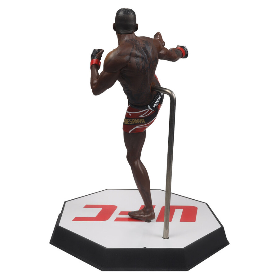 figurine israel adesanya ufc de 18 cm 7 pouces mcfarlanes sportspicks avec objet de collection numérique