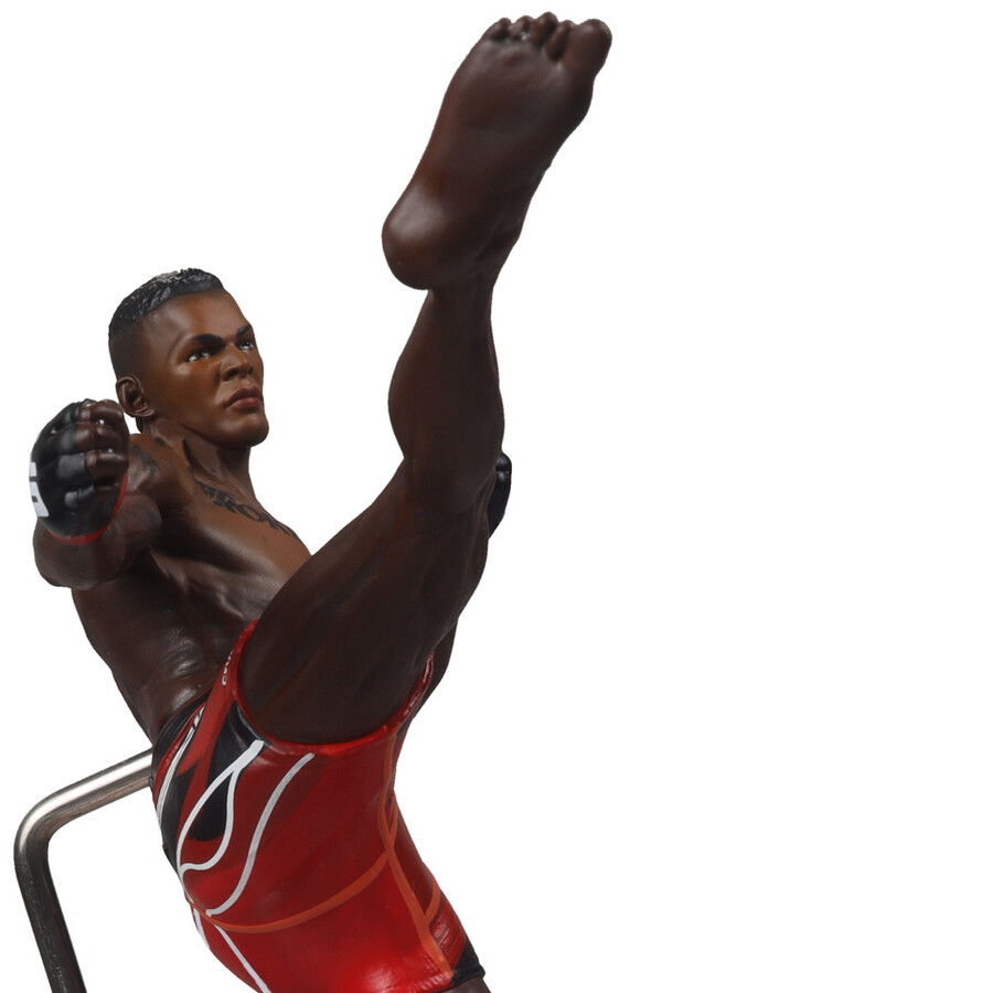 figurine israel adesanya ufc de 18 cm 7 pouces mcfarlanes sportspicks avec objet de collection numérique