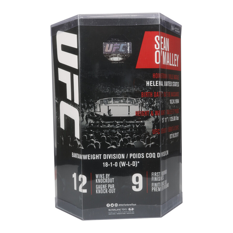 figurine sean omalley ufc 7 pouces mcfarlanes sportspicks avec objet de collection numérique