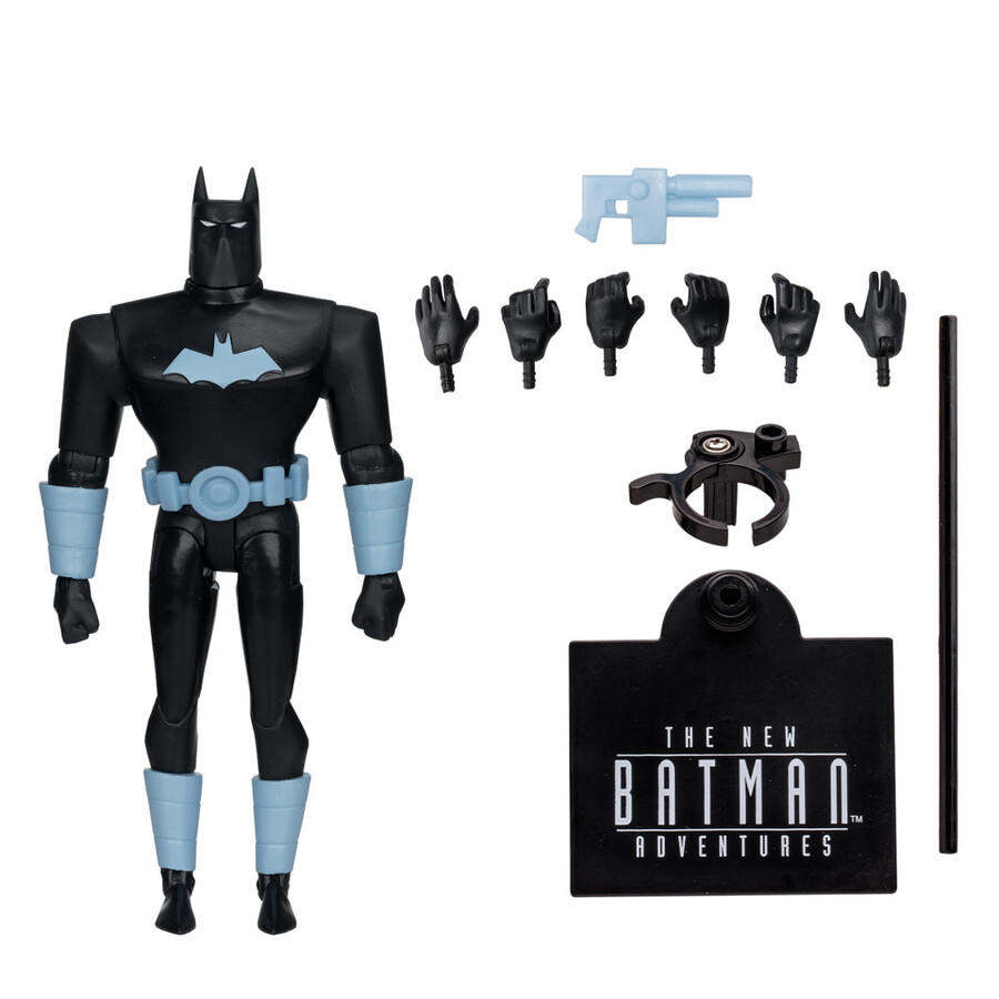 figurine batman avec combinaison ignifugée les nouvelles aventures de batman de 15 cm