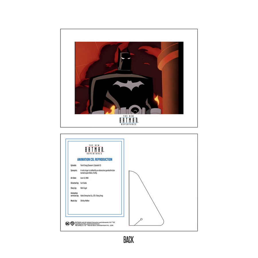figurine batman avec combinaison ignifugée les nouvelles aventures de batman de 15 cm