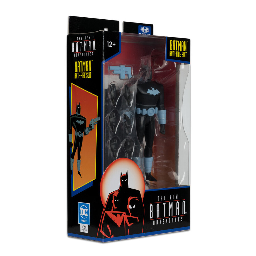 figurine batman avec combinaison ignifugée les nouvelles aventures de batman de 15 cm